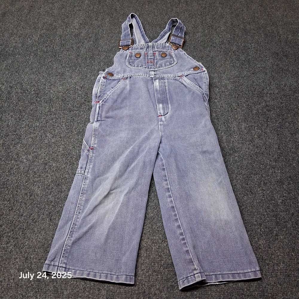 Vintage Big Mac‎ Toddler Overalls Size 4T Toddle Time JCPenney